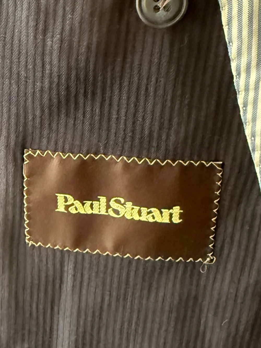 PAUL STUART Linen Silk Unlined 3-button Sport Coat Jacket Size 48 Tall/ Long